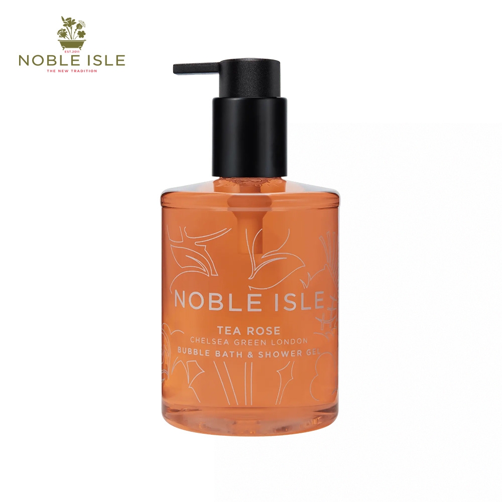 英國香氛NOBLE ISLE 茶玫瑰泡泡沐浴膠 250ML