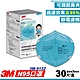 3M Nexcare 9132 醫用顆粒物防護口罩 N95 (藍色) 30入/盒 product thumbnail 1