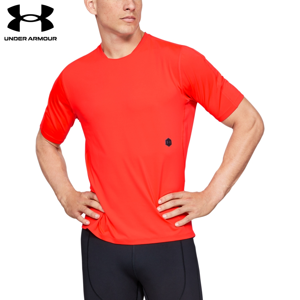 【UNDER ARMOUR】UA 男 RUSH短T-Shirt-優惠商品