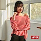 Levis 女款 長袖上衣 / 紅白條紋 / 亞洲新春限量系列-動態show product thumbnail 1