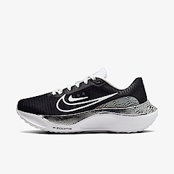 Nike Wmns Zoom Fly 5 PRM [DR9963-001] 女 慢跑鞋 運動 路跑 厚底 緩震 黑白