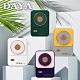 【DAYA】迷你復古撞色涼感上吹風扇/頸掛風扇/USB充電風扇 product thumbnail 2