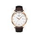 TISSOT 天梭 官方授權 Tradition 復刻時尚腕錶-白/42mm T0636103603700 product thumbnail 1