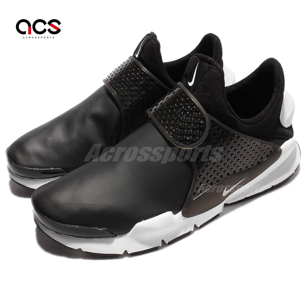 Nike 休閒鞋 Sock Dart SE 運動 男鞋 輕面 舒適 防潑水鞋面 襪套 球鞋穿搭 黑 白 911404001