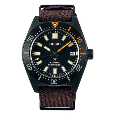 【黑標款】SEIKO 精工PROSPEX 黑潮系列 1965復刻潛水機械腕錶 6R35-01T0B(SPB253J1)-40mm-黑面帆布 ˍSK040
