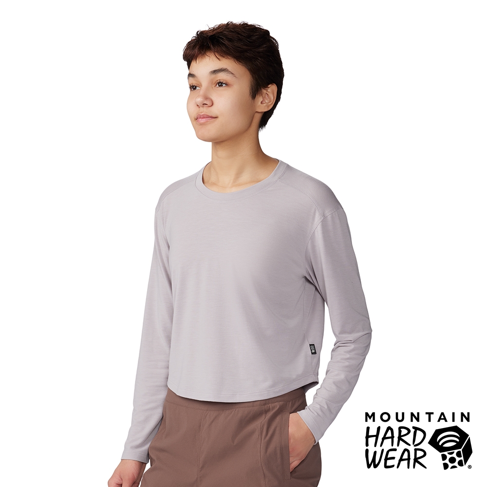 【Mountain Hardwear】Trekkin Go Long Sleeve W 防曬彈性長袖排汗衣 女款 淺沙丘 #2042421