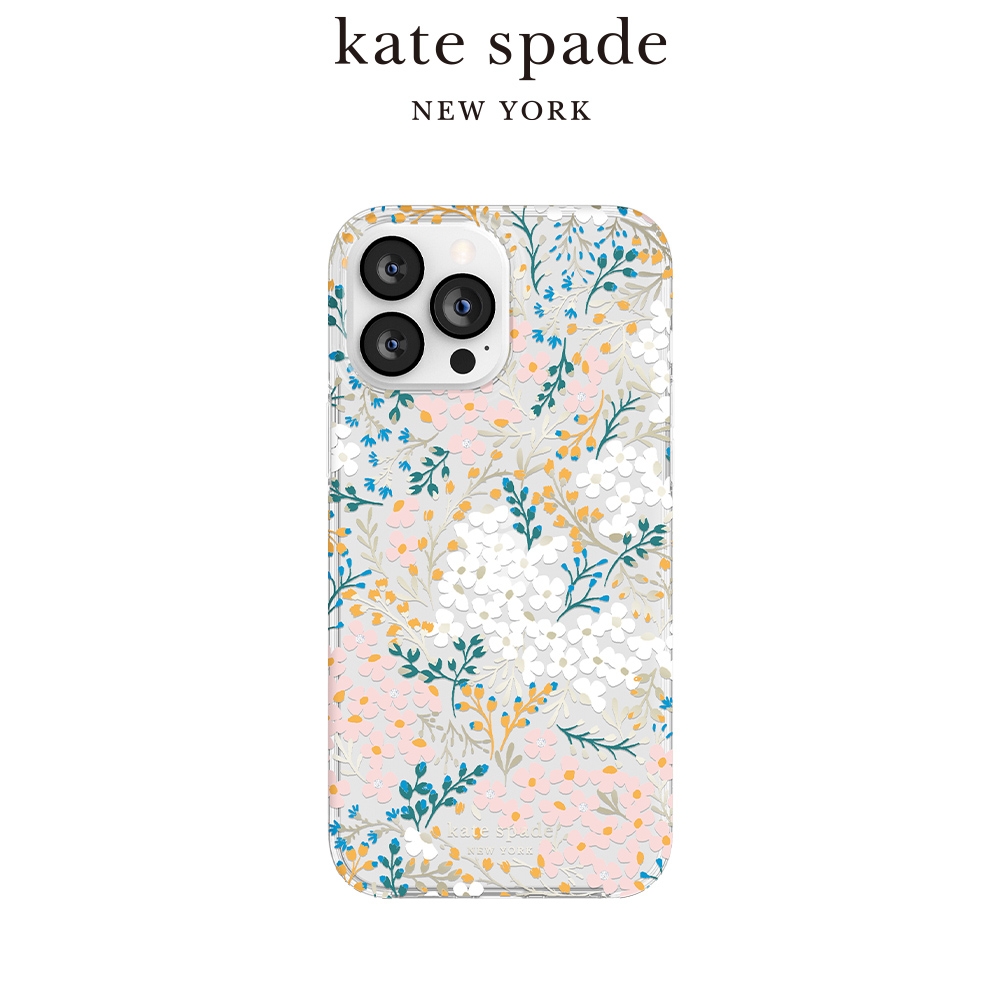 【kate spade】iPhone 13 6.1吋 手機保護殼-祕密花園