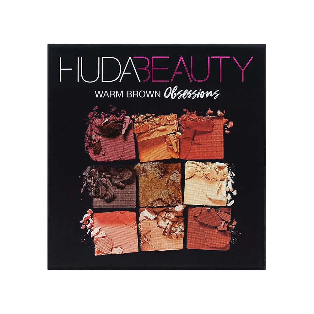 HUDA BEAUTY 痴迷系列 9色眼影盤 #WARM BROWN 10g