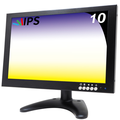奇巧 10吋多功能IPS LED寬螢幕液晶顯示器(1280*800)