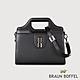 【BRAUN BUFFEL 德國小金牛】台灣總代理  賽德琳 手拿包-黑色/BF828-47-BK product thumbnail 2