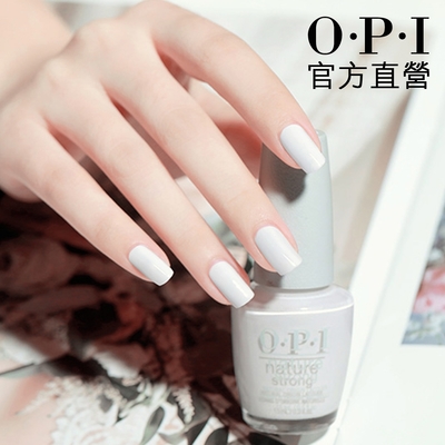 opi 堅毅的貝殼 純素指甲油-nat001．小白蓋/植萃光感系列指彩/美甲彩繪/官方直營