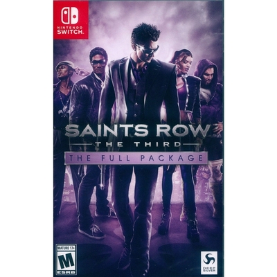 黑街聖徒 3 完全版 Saints Row: The Third - THE FULL PACKAGE - NS Switch 英文美版
