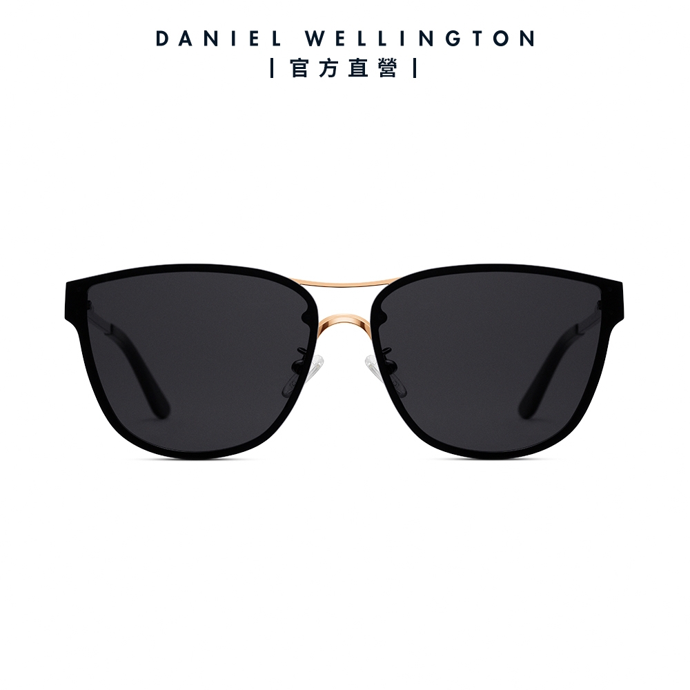 Daniel Wellington DW 墨鏡 Classic Ambler 時尚中性大框墨鏡 玫瑰金