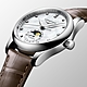 LONGINES 浪琴 Master 巨擘系列月相機械女錶-L24094874/34mm奶茶色皮帶錶 product thumbnail 1