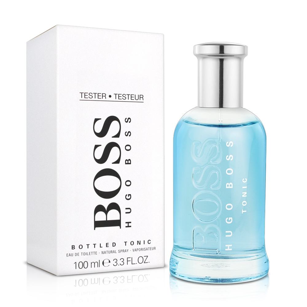 HUGO BOSS 勁藍自信男性淡香水100ml-Tester