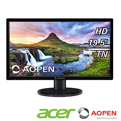 (福利品)AOPEN 20CH1Q 20型電腦螢幕