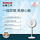 SANLUX台灣三洋16吋DC遙控電風扇 EF-P16DH1 product thumbnail 1