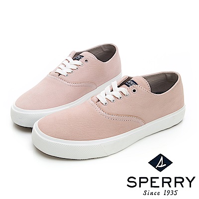 SPERRY 玩色魅力輕量牛皮休閒鞋(女)-淺粉