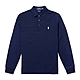Polo Ralph Lauren 經典刺繡小馬長袖Polo衫(Custom Slim)-深藍色 product thumbnail 1
