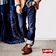 Levis 男款 514 低腰合身直筒牛仔褲 深藍刷白 彈性布料 product thumbnail 2