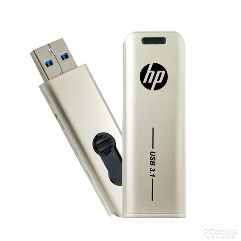 Hp 惠普 X796w Usb 3 1 Gen1 64gb金屬伸縮隨身碟 64gb Yahoo奇摩購物中心