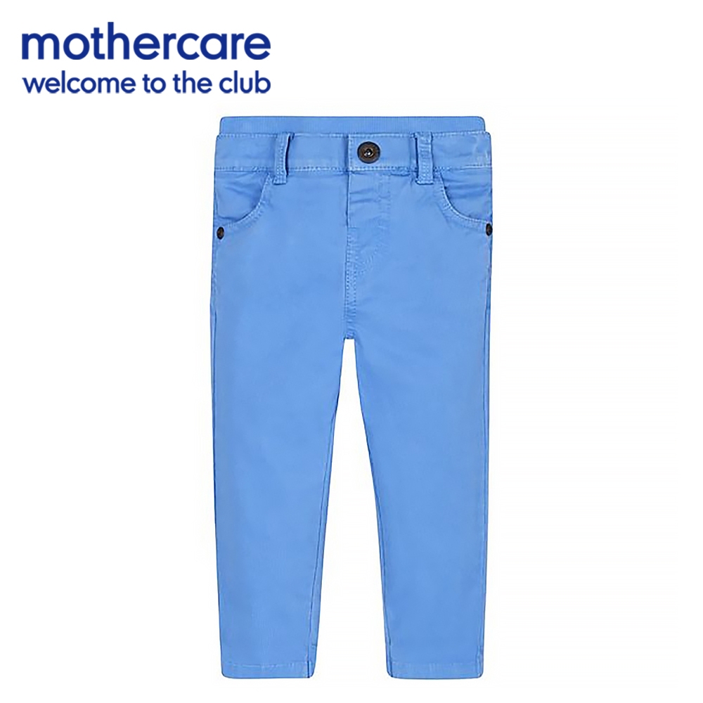 mothercare 專櫃童裝 酷炫藍色長褲 (9-18個月)