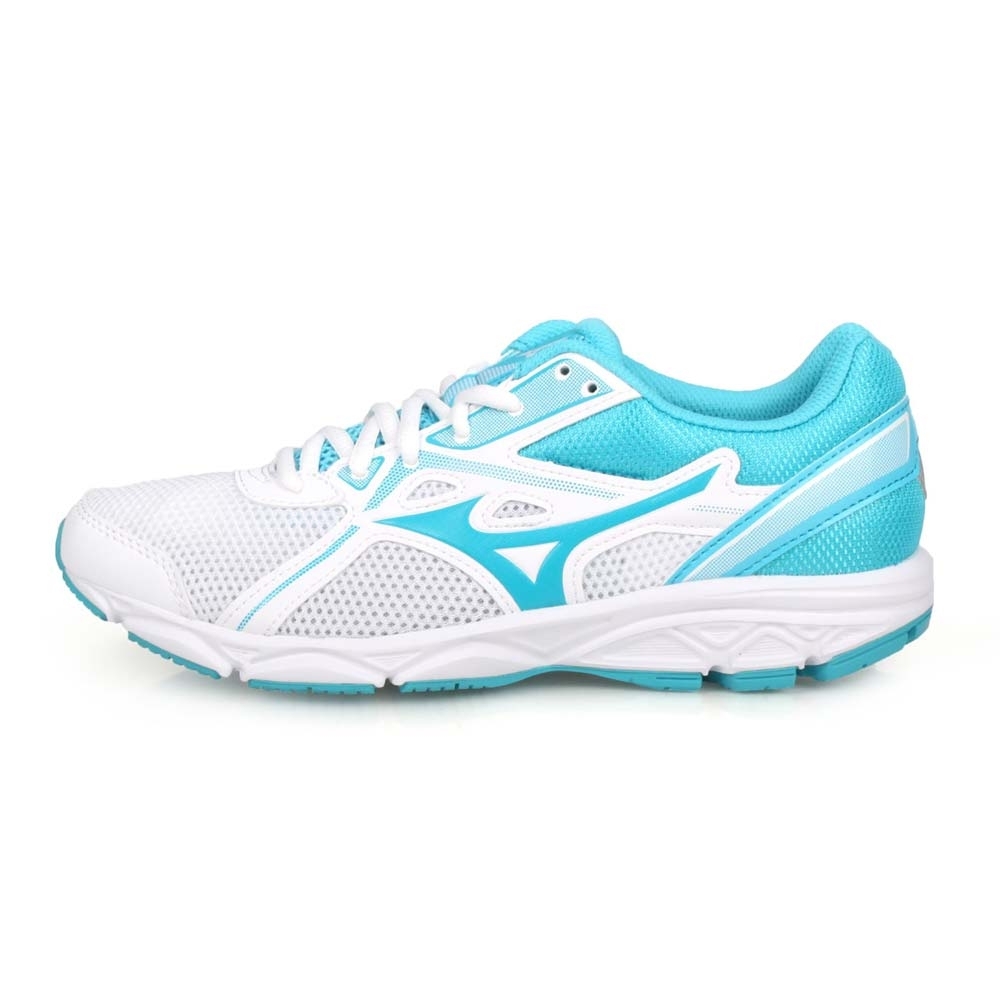 MIZUNO 女 慢跑鞋-WIDE MAXIMIZER 22 白水藍