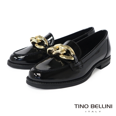 Tino Bellini 義大利進口三環扣樂福鞋FYLT024C-1 (黑色)