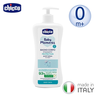 chicco-寶貝嬰兒植萃泡泡浴露500ml-溫和不流淚配方