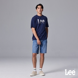 Lee 男款 涼感 902 休閒牛仔短褲 中藍洗水｜101+/Cool Lite