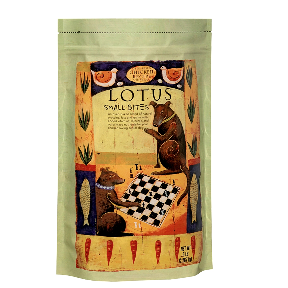 LOTUS 樂特斯 養生鮮雞佐沙丁魚 高齡/肥胖犬-小顆粒 5磅