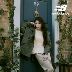 IU著用款[New Balance]SDS圓領長袖上衣_女性_黃橘色_A