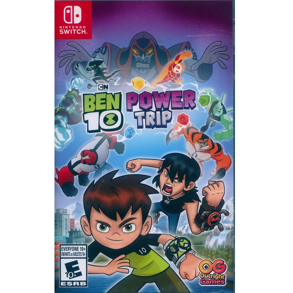 少年駭客：威力旅程 Ben 10: Power Trip - NS Switch 中英日文美版