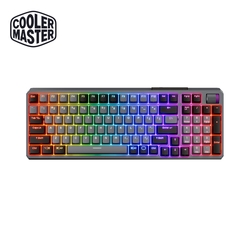 酷碼Cooler Master MK770 紅軸RGB無線三模機械式鍵盤(黑灰色)