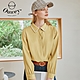 OUWEY歐薇 華麗釘珠造型領光澤質感襯衫(黃)3213071525 product thumbnail 1