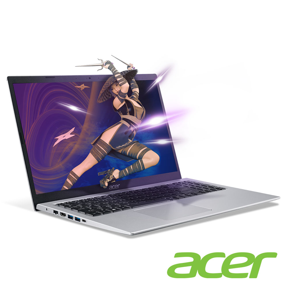 Acer A515-56G-51HB 15吋筆電(i5-1135G7/MX350/8G/512G SSD/Aspire 5/銀)