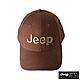 JEEP 品牌LOGO刺繡棒球帽-棕色 product thumbnail 1