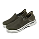 Skechers 休閒鞋 Go Walk Arch Fit Slip-Ins 男鞋 綠 白 緩衝 支撐 無鞋帶 健走鞋 216259OLV product thumbnail 1