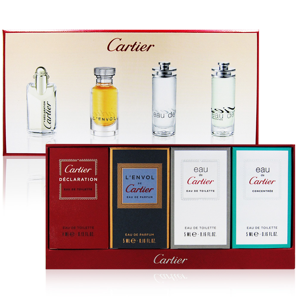 CARTIER 卡地亞 男性小香四入組 (法國進口)