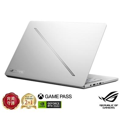 ASUS GA403UV 14吋3K電競筆電 (R9-8945HS/RTX4060/32G/1TB SSD/鉑月銀/有燈版/ROG Zephyrus G14)