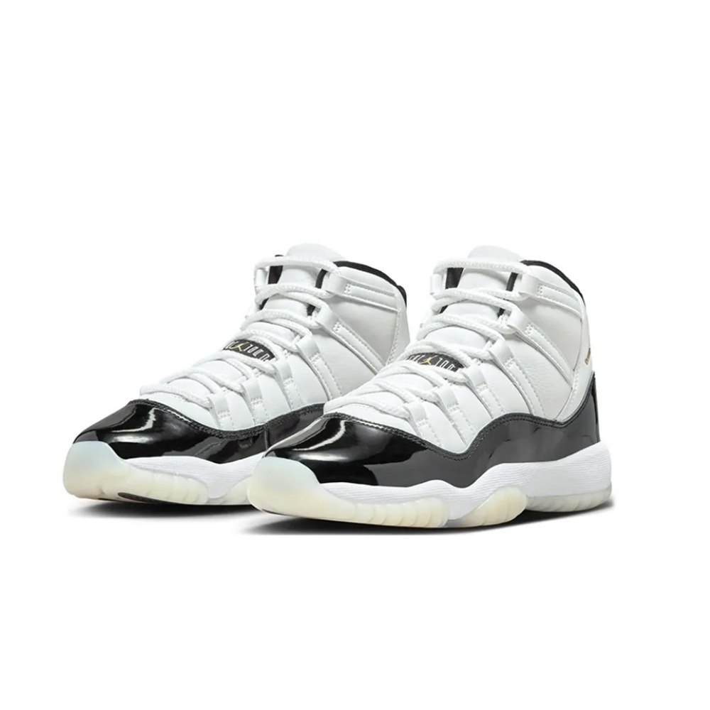 Nike Air Jordan 11 Retro DMP Gratitude 白金 GS 黑白 高筒 休閒鞋 大童鞋 378038-170