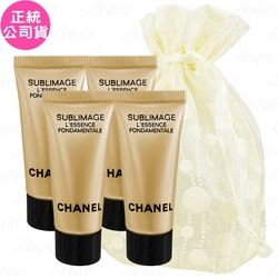 CHANEL 香奈兒 奢華金燦賦活精萃(5ml)*4旅行袋組(公司貨)