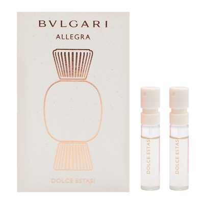 BVLGARI寶格麗 ALLEGRA悅享盛典系列 甜美狂想淡香精1.5ml 針管 *2入組