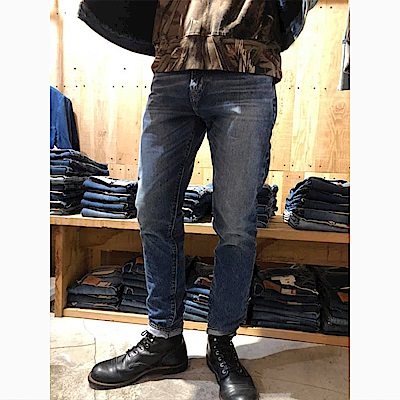 Levis 男款 上寬下窄 512Taper 低腰修身牛仔長褲 彈性布料