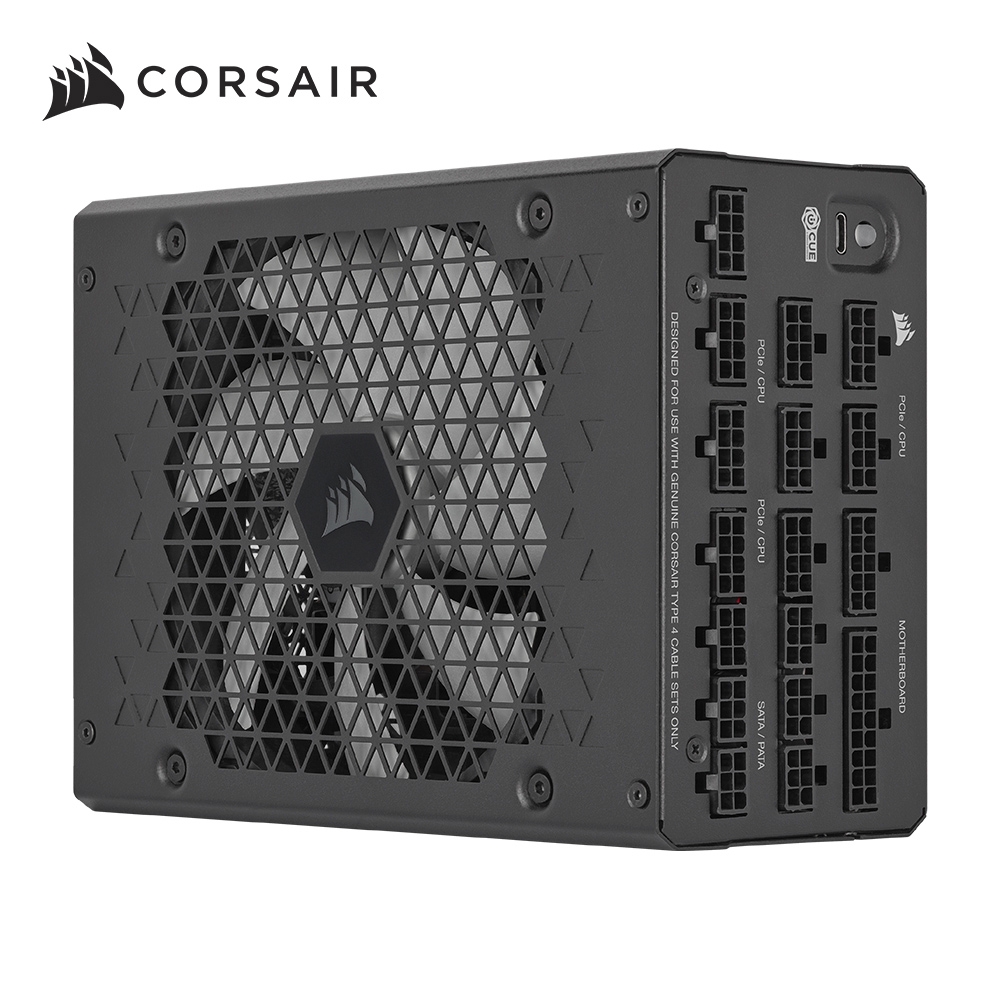 海盜船CORSAIR HX1500i 80Plus白金牌-ATX 3.0 電源供應器