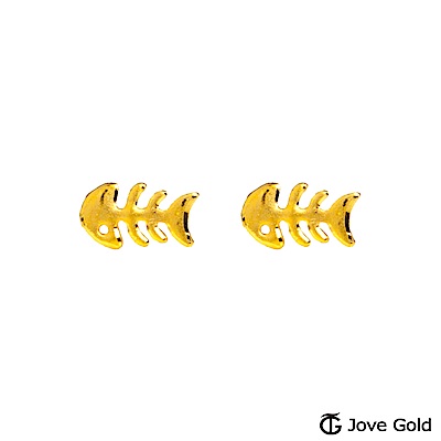 Jove gold 愛你入骨黃金耳環