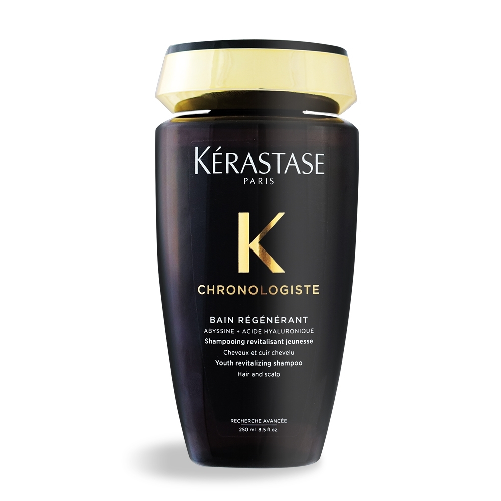 *KERASTASE 卡詩 黑鑽極萃逆時淨髮浴250ml-國際航空版