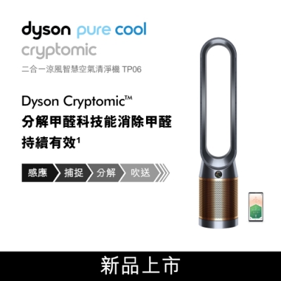 Dyson戴森 Pure Cool Cryptomic 智慧涼風清淨機 TP06 黑銅色