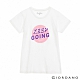 GIORDANO  女裝KEEP GOING印花T恤 - 07 皎白 product thumbnail 1