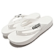 Crocs 涼拖鞋 Classic Platform Flip 女鞋 白 厚底 人字拖 夾腳拖 經典款 卡駱馳 207714100 product thumbnail 1